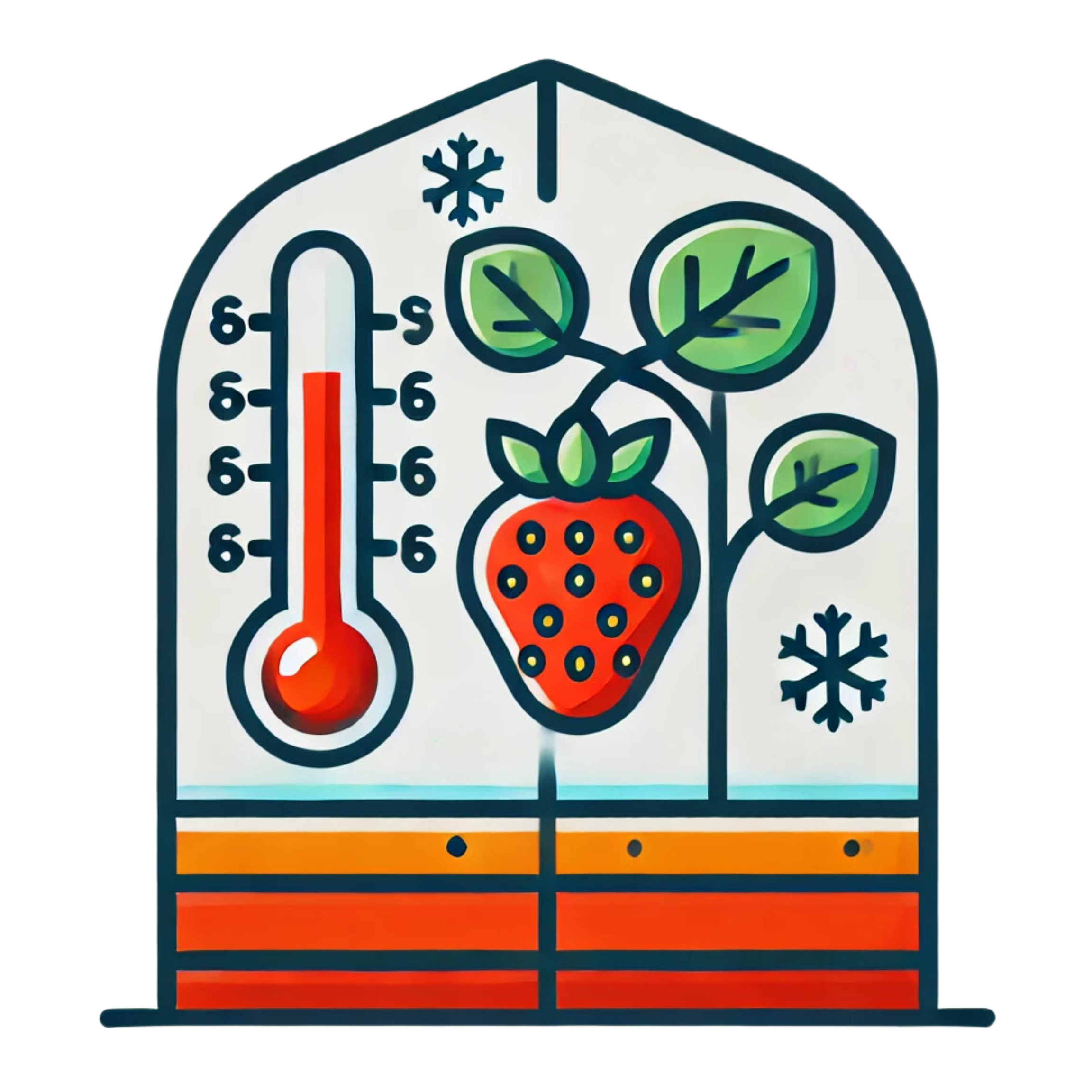 CS - Strawberries - crop pages - icon set - temperature